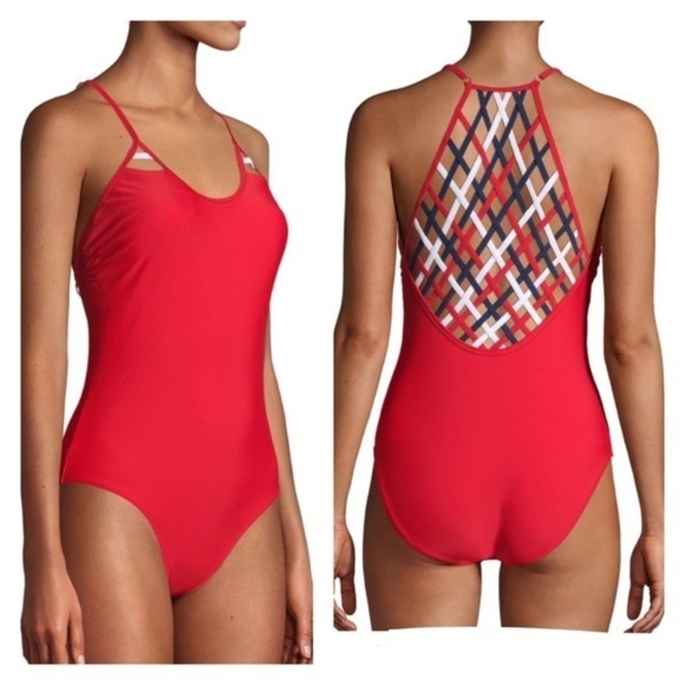 NWT YMI Red 1PC Swimsuit